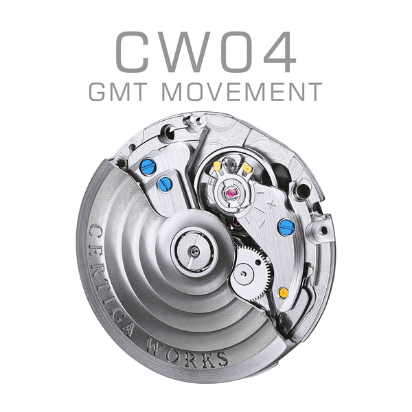 CW04 GMT - Modded Watch Movement